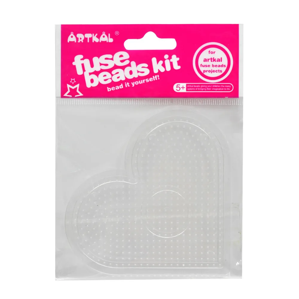 Artkal Zekering Kralen Kleine 2.6Mm Hart Pegboards Ster Patroon Voor Diy Pixel Kralen Creatief Speelgoed