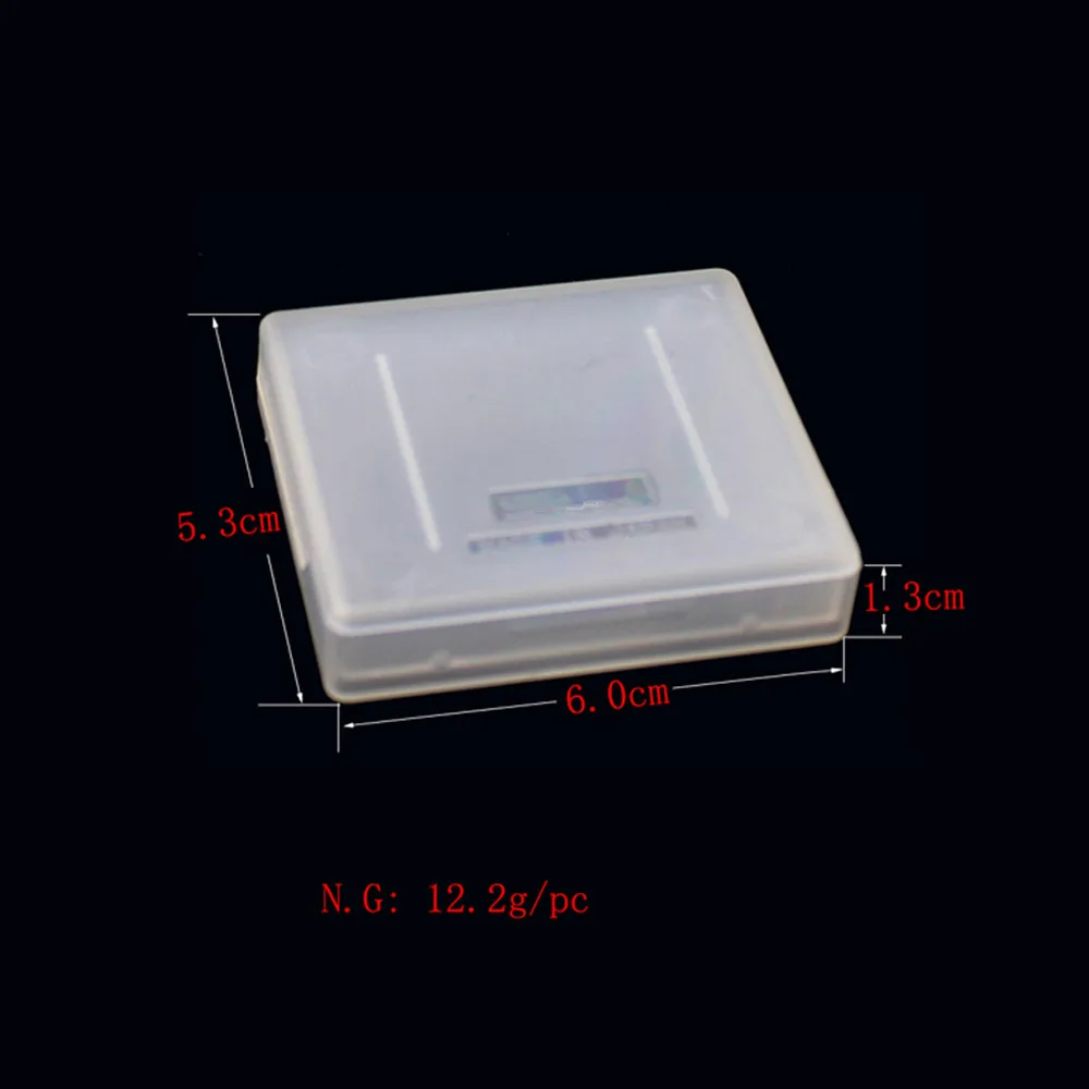 10 pcs For S-N-K Neo-Geo Pocket color N-G-P-C Plastic Clear Game Cartridge BOX Cases protective shell case