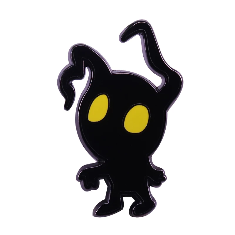 Shadow Heartless Kingdom of Hearts lapel pin adorable ghost badge funny KH series gamer gift