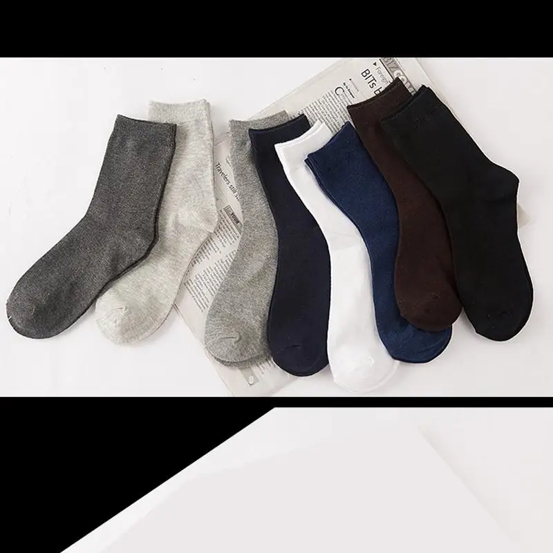 City Class 2018 New High Quality Men Brand Socks Fashion Men\'s Socks Cotton 100% Multi Color Male Socks 5 Pairs