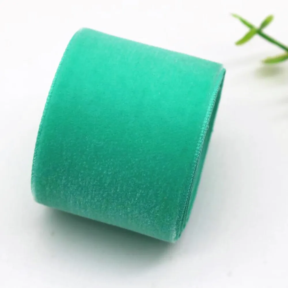 10 /25 Yards 3MM/6MM/9MM/16MM/19MM/25MM/38MM Velvet Ribbons Christmas Hair Bows DIY Crafts Handmade Accessories Gift Packing