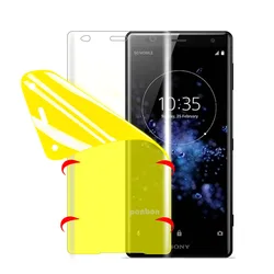 Full Cover Screen Guard for Sony Xperia XZ1/XZ2 Compact XZ/XZ2 Premium X Compact X XP XZ XZS XZ3 Screen Protector Hydrogel Film