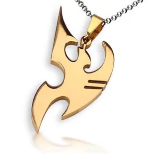 

Game Starcraft 2 II Protoss Gold Necklace Pendant Free With Chain Titanium Steel Jewelry Gifts