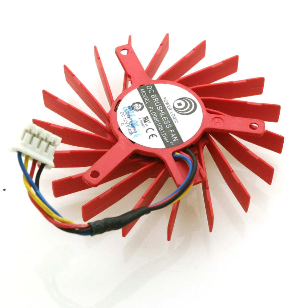 Free Shiping PLD06010B12HH 12V 0.40A 60mm 39x39x39mm For ATI V7800 V7900 Graphics Card Cooling Fan 4Wire 4Pin