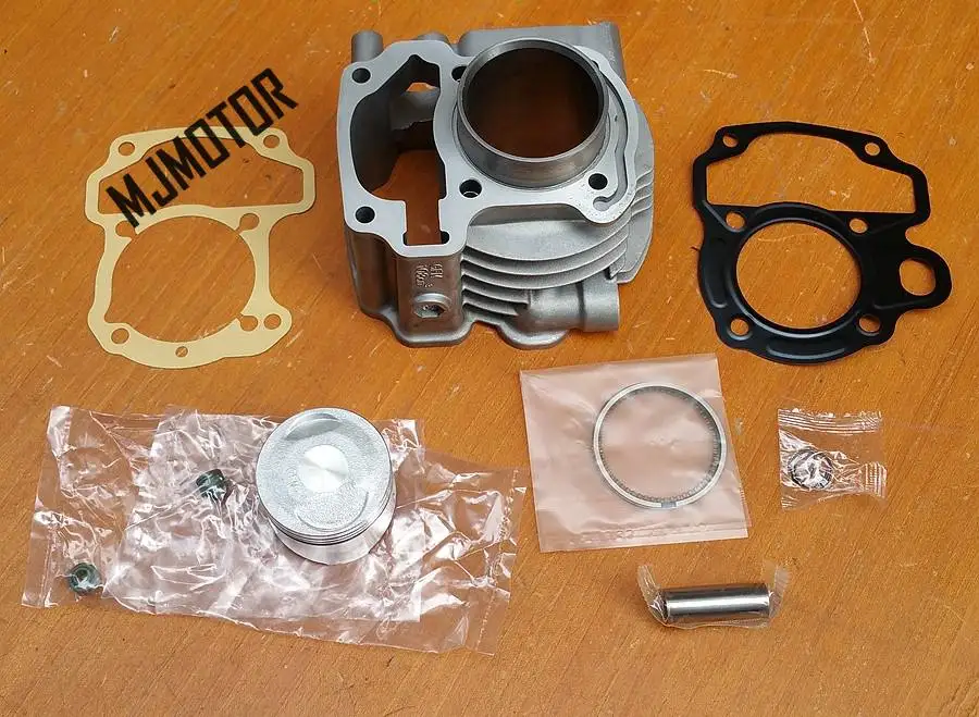 full set Cylinder Kit with Piston Rings For Honda LEAD110 SCR110 Engine Chinese QJ Keeway Motorcycle suzuki atv part