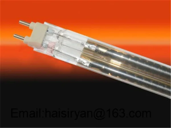 customized 500w 500mm far Single tube Electric halogen IR quartz glass heate lamp