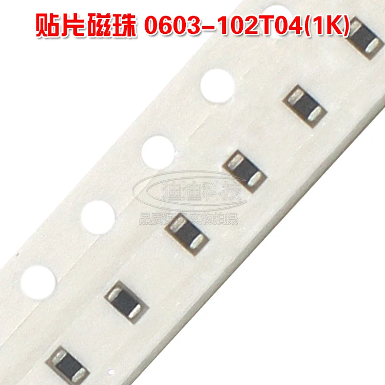 Contas Chip 0603 K 400mA 1 Precisão 25% 100MHz FCM 1608KF 102T04