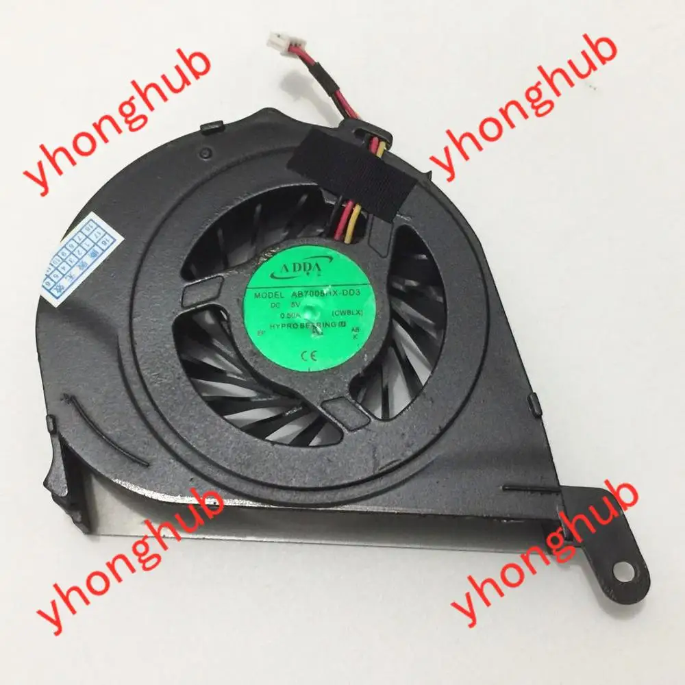 

ADDA AB7005HX-DD3 CWBLX DC 5V 0.50A Server Cooling Fan