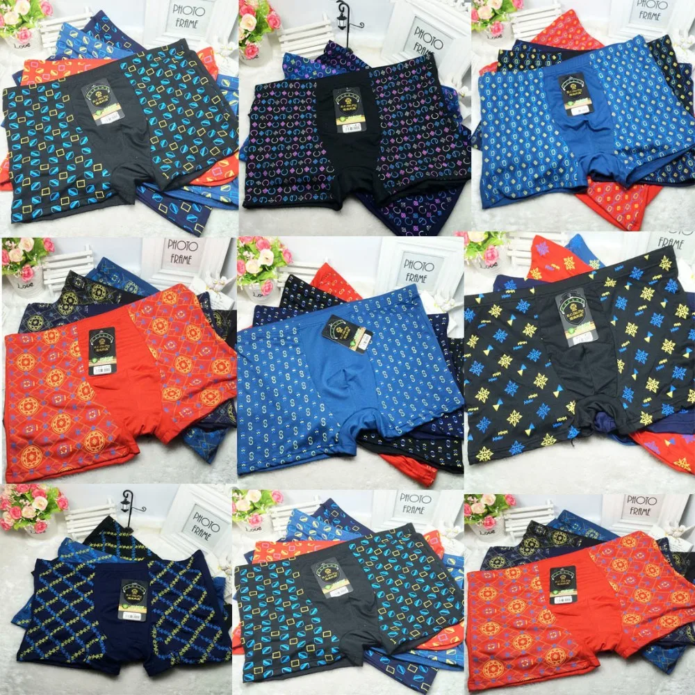 

5pcs Lot Cotton Boxer Shorts Male Panties Comfortable Breathable Men's Boxers Underwear Plus size XXL XXXL 4XL 5XL 6XL 7XL