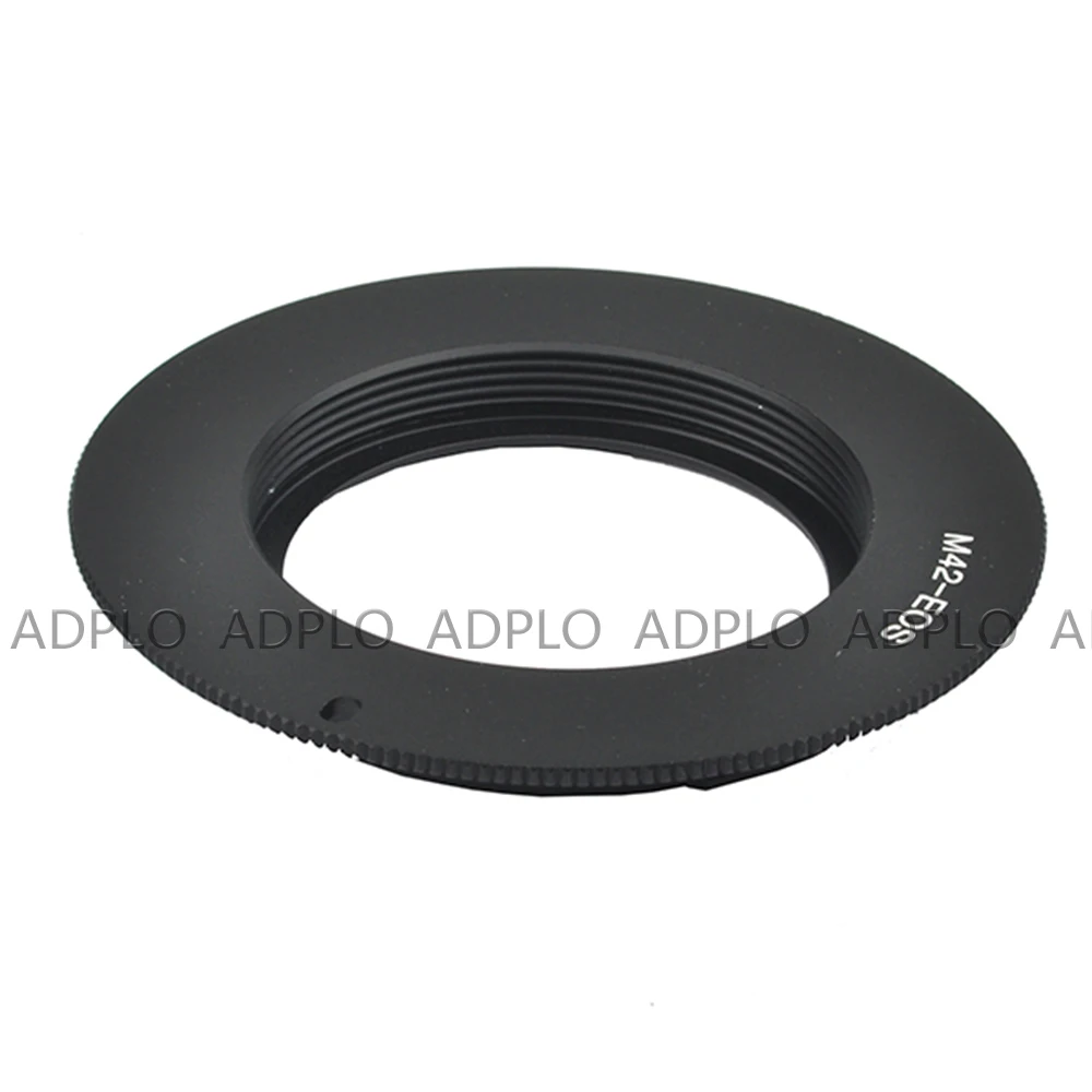 ADPLO 020186, Adapter ring suit for M42- for EOS, Third Generation AF Confirm Adapter for M42 Screw Mount Lens to suit for Canon