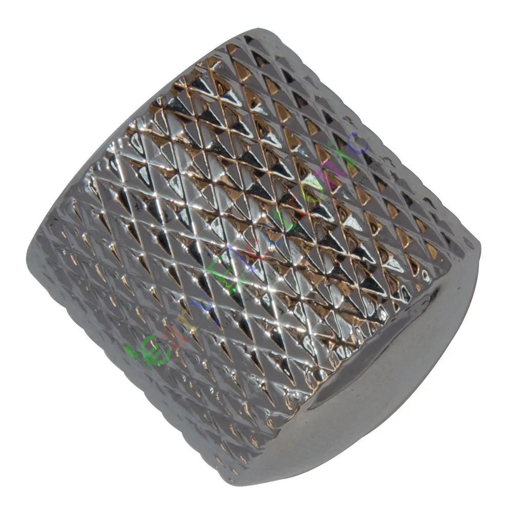 الجملة والتجزئة 5 قطعة 18 مللي متر مقبض فضي أنبوب الغيتار الجهد غطاء LP حجم لهجة أجزاء الصوت شحن مجاني #2