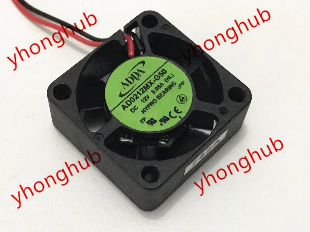 

ADDA AD0212MX-G50 DC 12V 0.08A 25x25x10mm Server Cooling Fan