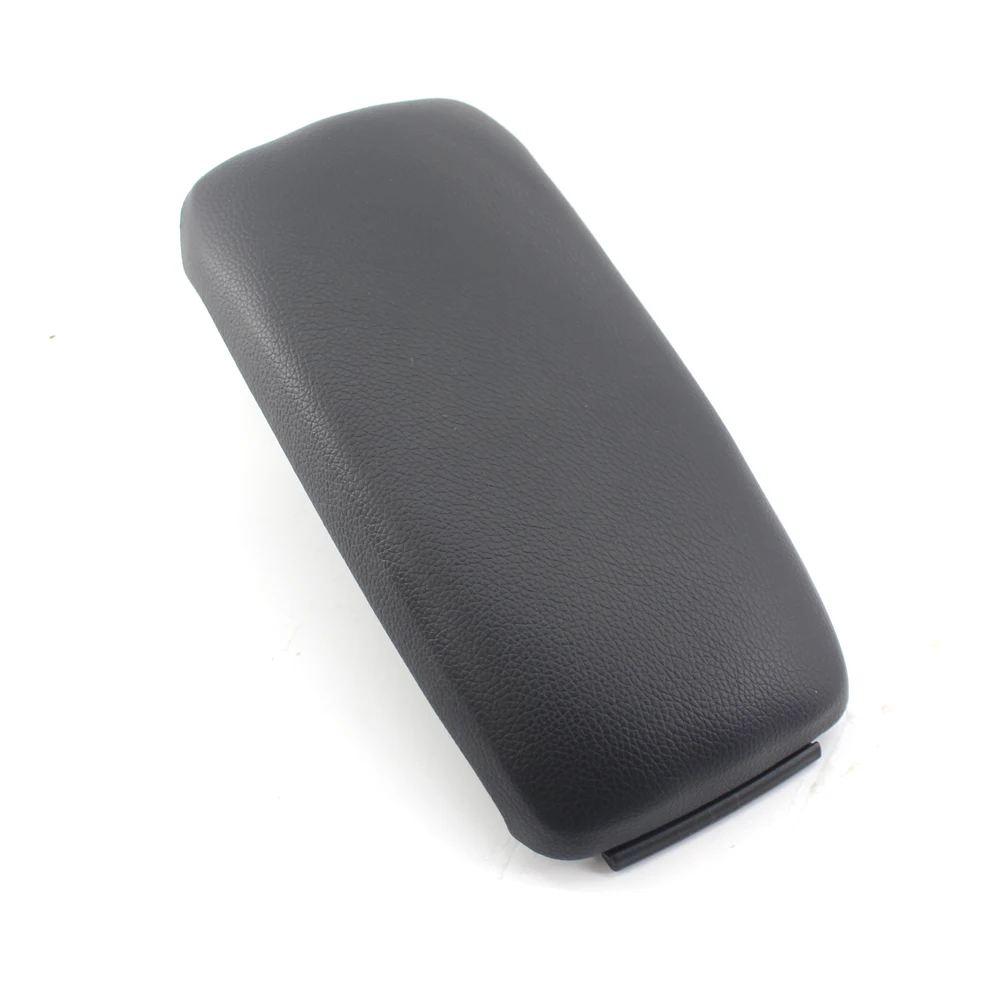 Black Grey Car Leather Center Console Armrest Box Cover Arm rest Cover Latch Clip Catch for Audi A3 8P