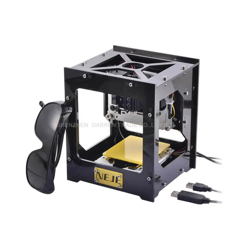 New 300mW USB DIY Laser Engraver Cutter Engraving Cutting Machine Laser Printer Engraving Machine Slaser