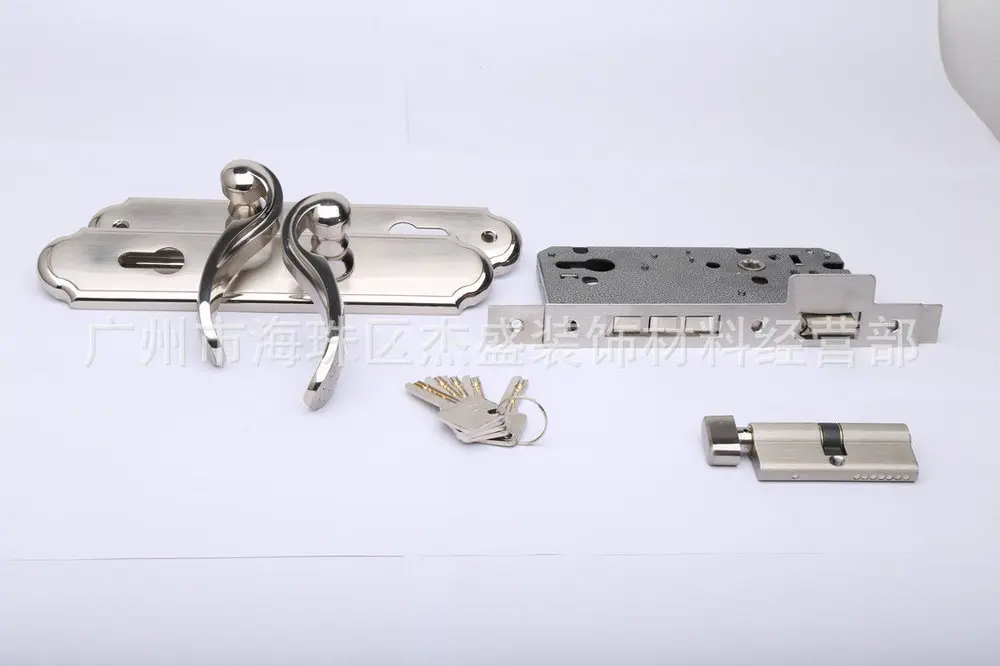 Special supply 933-038 large villa double open door stainless steel door lock quality assurance