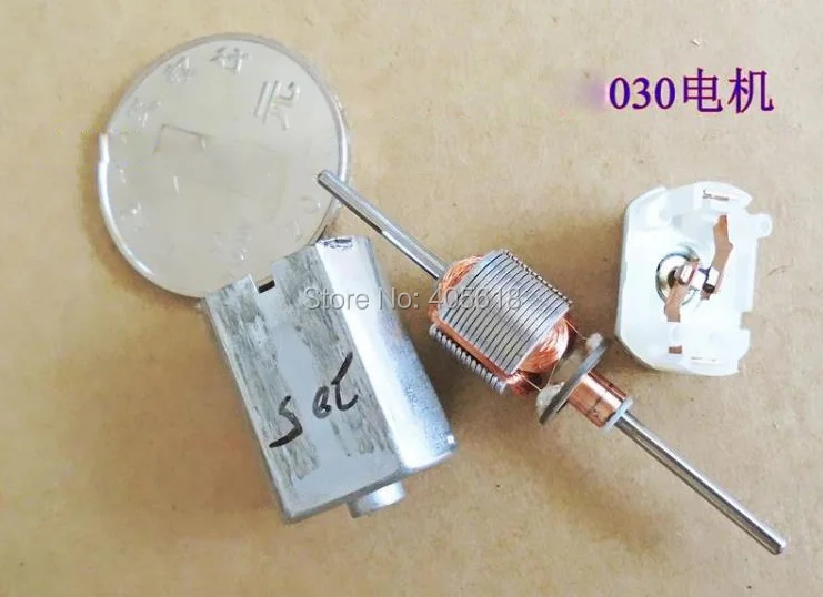10pcs Mitsumi DC micro motor carbon brush motor  MOTOR dc Biaxial  030 motor long axis 12V Current 0.055A 13500 RPM