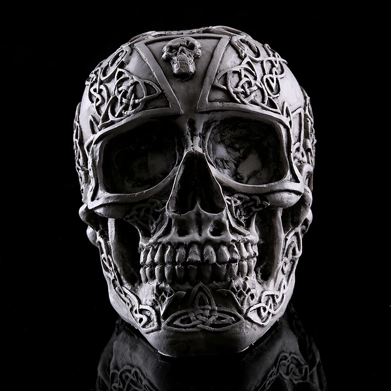 Resin skull Halloween gifts personal ornaments home accessories GXGT019