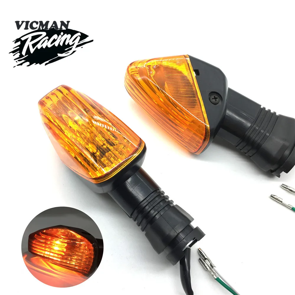 

Indicator Light Turn Signal For KAWASAKI Z750S ZX-6R ZX-6RR KLE 500/650 VERSYS KLR650 Motorcycle Front/Rear Blinker Lamp