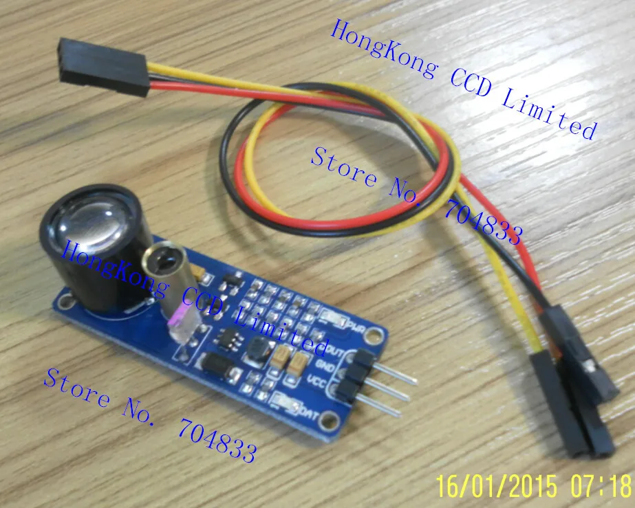 Diffuse laser module laser sensor detects an obstacle avoidance module