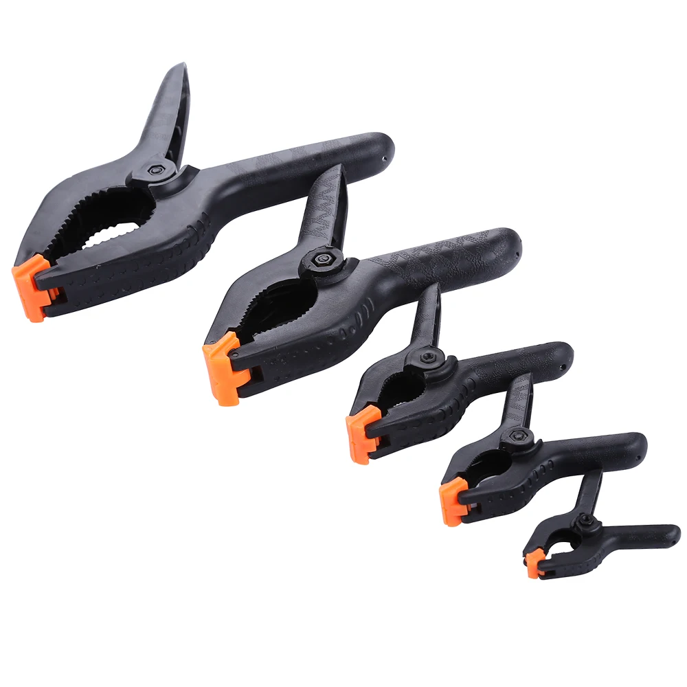 2/3/4/6/9inch Woodworking Tools Plastic Spring Clip Clamps for Woodworking Carpentry Clamps Herramientas Ferramentas