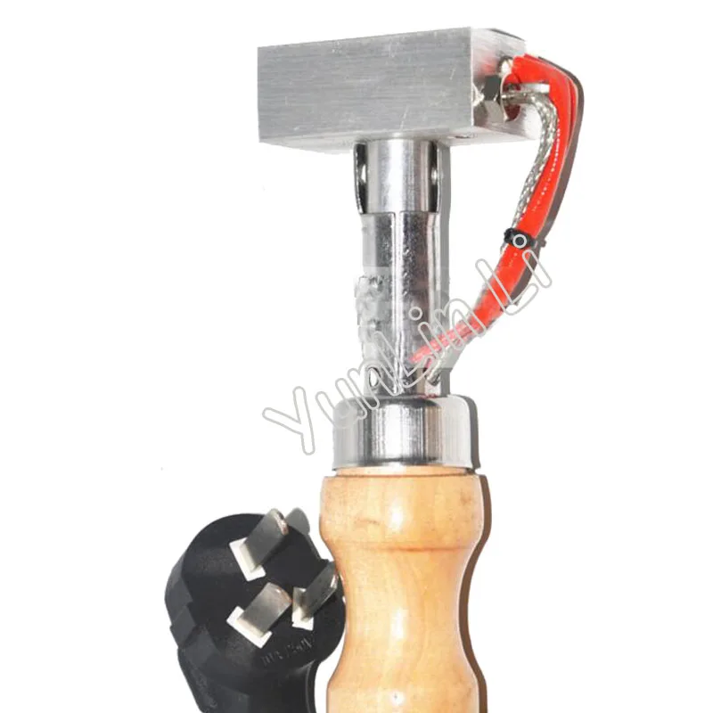 手動ミニブロンズ機,3x5cm,220v,ホットフォイルプレス,スタンプ,革の彫刻,ブランドロゴ