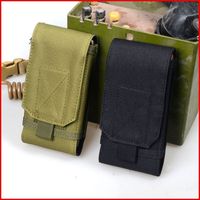 Outdoor Tactical Holster Military Molle Hip Waist Belt Bag Wallet Pouch Purse Zipper Phone Case for General Mobile GM 5 Plus