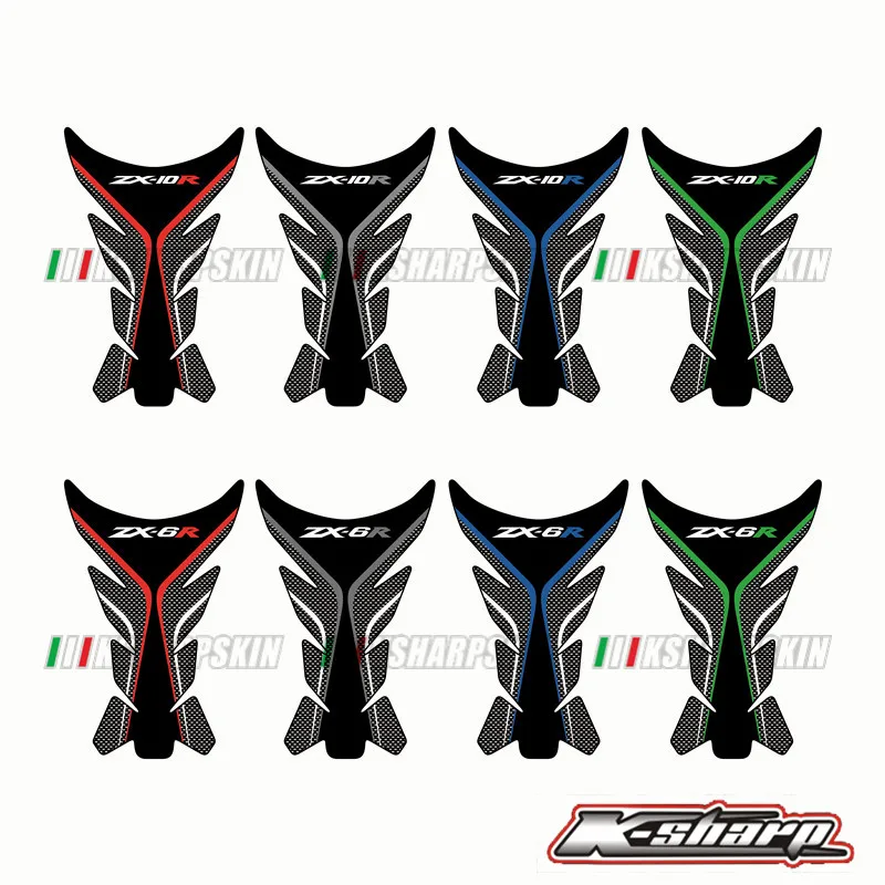 

K-sharp 3D ADESIVI стикеры Наклейка эмблемы защита танка Pad Cas кепки ПОДХОДИТ KAWASAKI NINJA ZX-6R ZX-10R