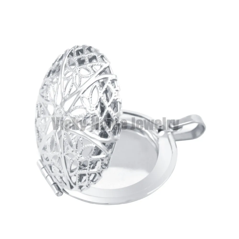 Hot Selling Oval Perfume Diffuser Locket Pendant Essential Oil Fragrance Necklace Drop Shipping