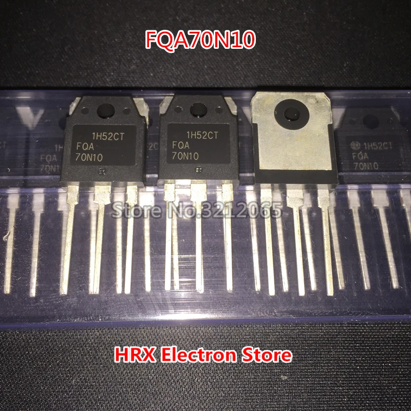 New Original Import FQA70N10 70N10 100V 70A TO-3P 10PCS/LOT