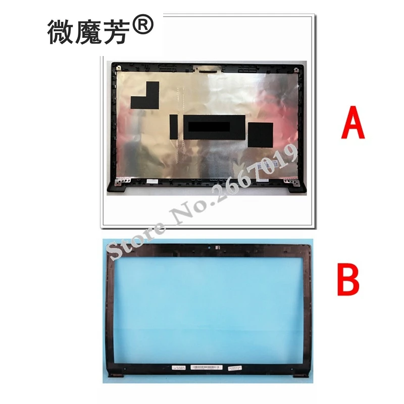 

for Lenovo B590 LCD Rear Cover Back Top Lid Case 60.4XB04.012 60.4XB04.001 90201909/LCD Front Bezel Cover 60.4XB05.001 41.4XB03