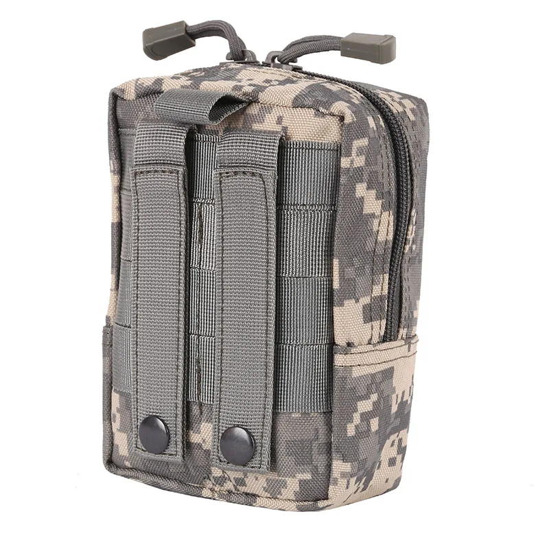 Outdoor Tactical EDC Pouches Bag Hunting Molle Waist Bag Belt Utility Pouch Tool Zipper Waist Pack Hunting Bags