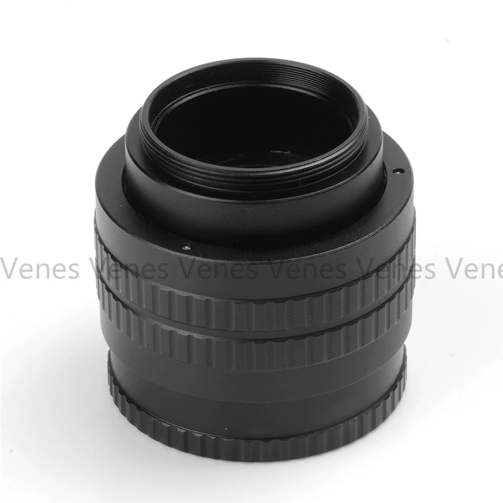 Venes 35-90mm Macro Tube Adapter - 35mm to 90mm M42 to M42 Mount Lens Adjustable Focusing Helicoid