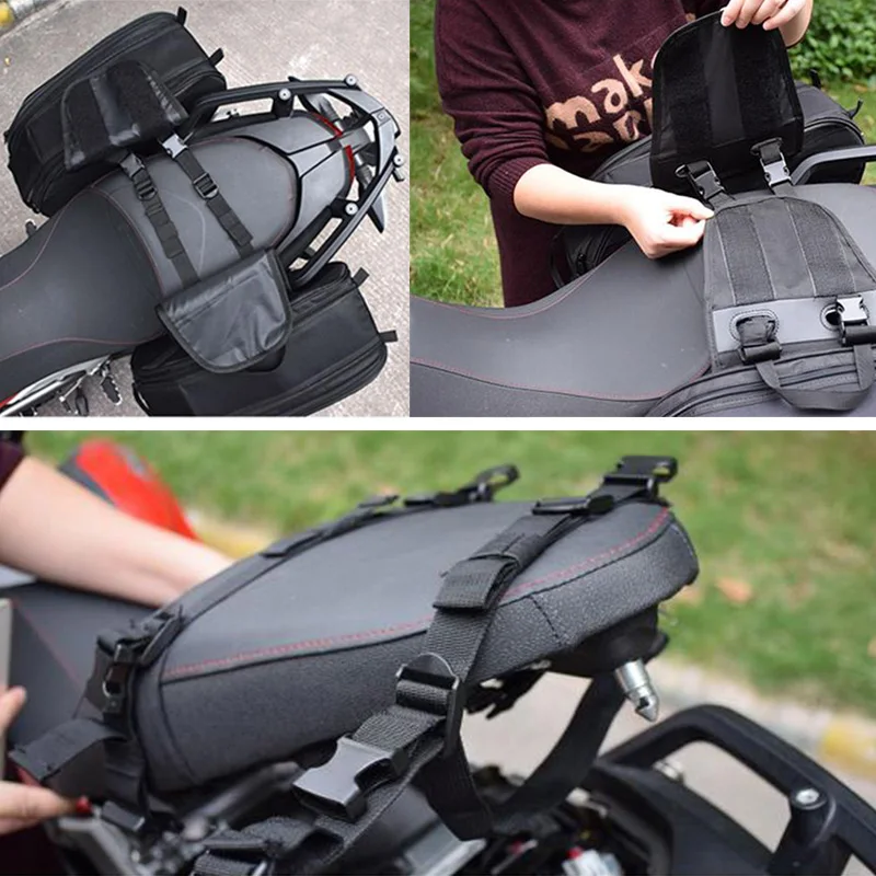 Neue Motorradhelm-Reisetaschen, Koffer, Satteltaschen und Regenmantel, Moto, wasserdicht, Rennen, für K/TM PIAGGIO Aprilia Motor – Detail 6