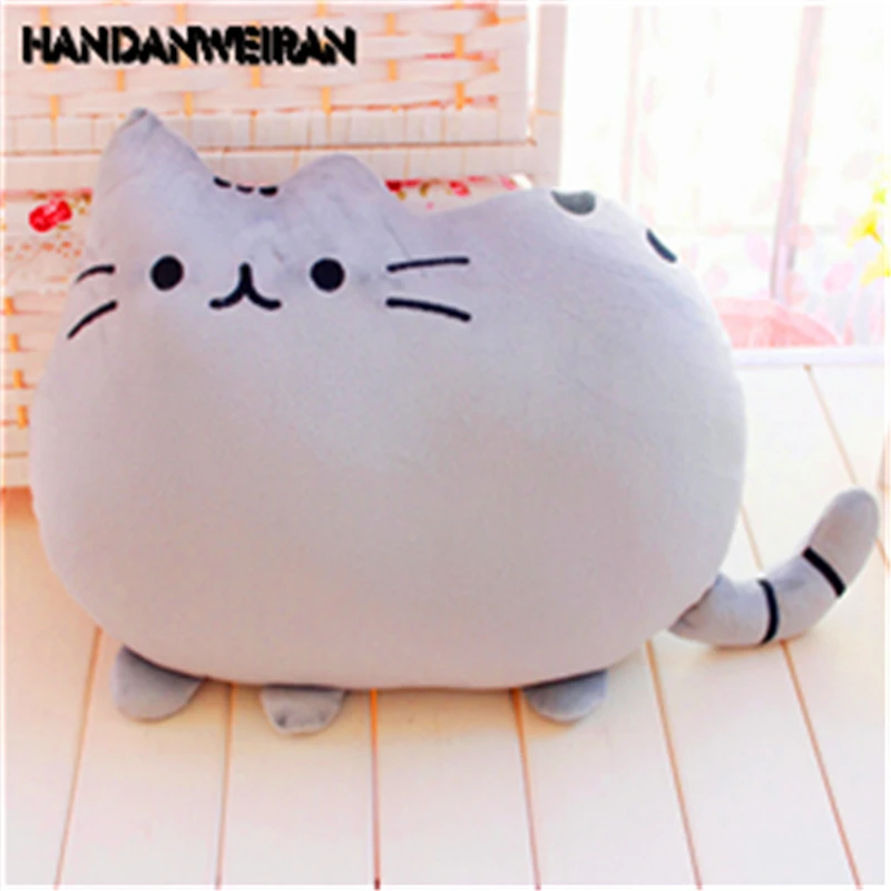 1PCS 25cm Fat Cat Plush Toys Stuffed Animal Doll Animal Pillow Toy  Cat For Kid Kawaii Cushion for kids' Gifts HANDAN WEIRAN