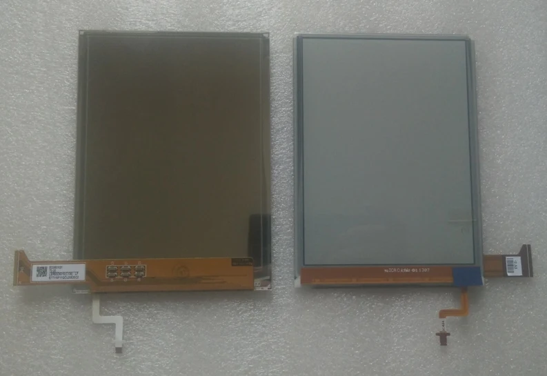 Tela lcd para tolino shine 1, painel de exibição, e-ink, e-reader, 6 polegadas