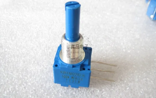 [VK] MEXICO 93R1AR22A23L original  500K single 504 guitar potentiometer shaft 22MM round handle 93R1A-R22-A23L  switch