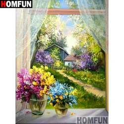 HOMFUN Full Square/Round Drill 5D DIY Diamond Painting