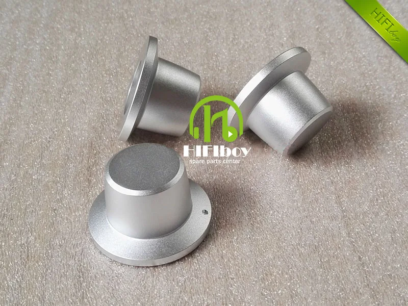 Aluminum Volume knob For HIFI Audio Amplifier Potentiometer Handle Diameter 44mm Height 22mm