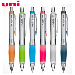 UNI Anti-fatigue Automatic Pencil 0.5mm Continuous Lead Writing Press Soft Grip Glue Shake Out Lead Core M5-617GG