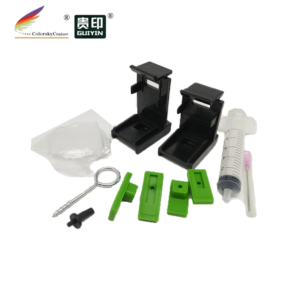 HP 60 61 802 902 및 Canon PG40 41 PG210 PG510 PG-40 PG-210 PG-510용 T15 리필 홀더 잉크 흡입 도구 클립