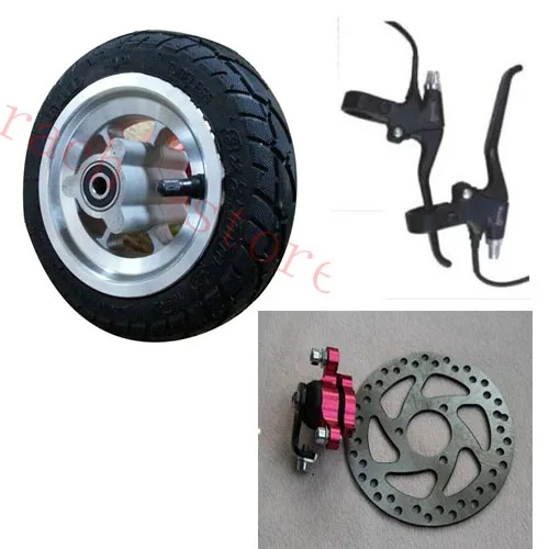

8" electric front wheel electric scooter kit electric skateboard kit