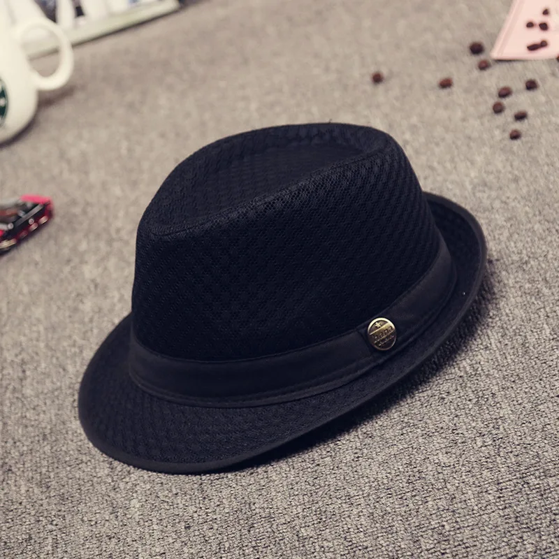 England jazz cap breathable mesh visor beach hat collapsible spring and summer sun hat