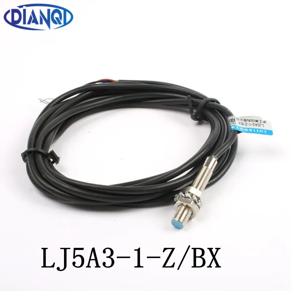 DIANQI Inductive Proximity Sensor,LJ5A3-1-Z/BX DC6-36V 3Wire NO NPN DC 200mA  Proximity Switch sensor switch