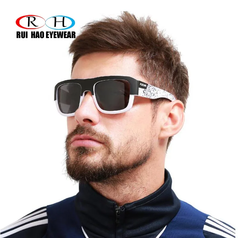 

Rui Hao Eyewear Retro Sunglasses Men Design Glasses Frame Sun Glasses Sunglasses Polarized Eyeglasses Color Lenses KD03X