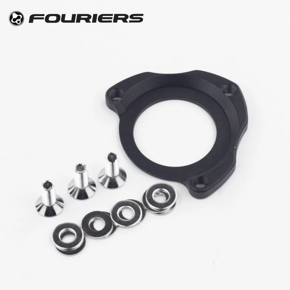 Fouriers-دليل سلسلة الدراجة ، محول BB ، قوس سفلي ، لوحة توجيه سلسلة ISCG 05 ، تحويل مناسب MRP بمسامير