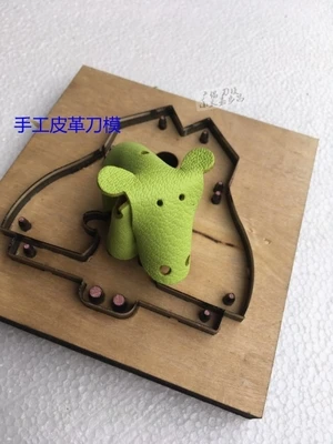 Elephant cow bear wolf hippo abstract animal knife
