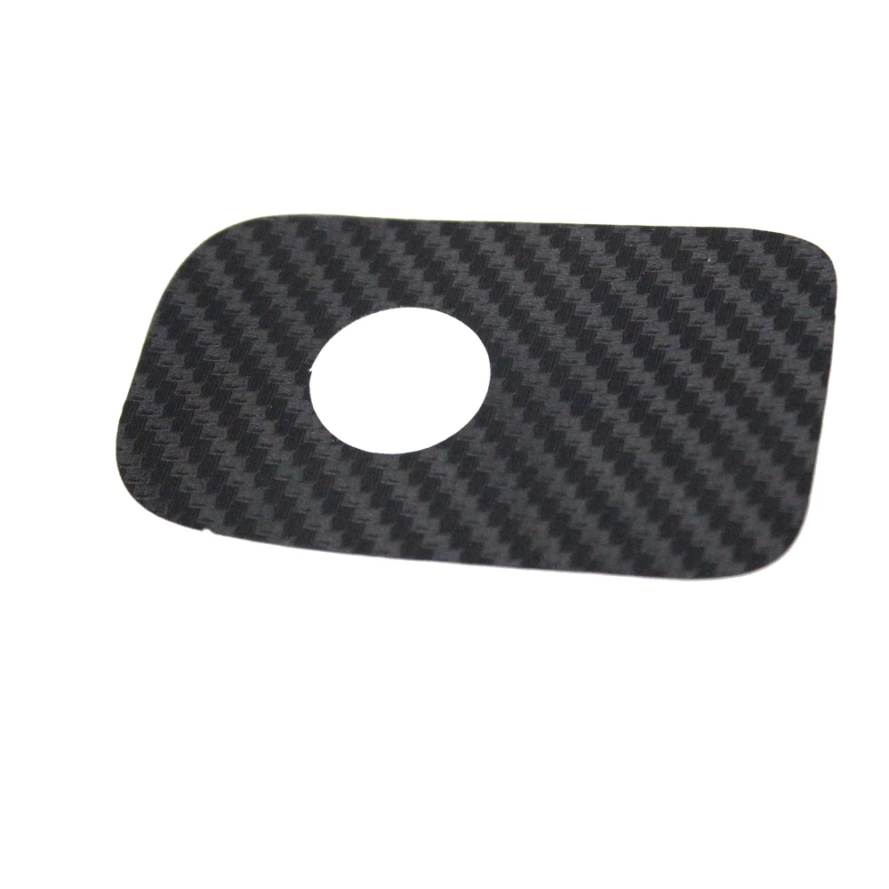Car Glove Box Switch Decorative And Carbon Fiber Sticker Cover For Volkswagen VW Tiguan 2010 To 2015 Auto Accessories 1pc