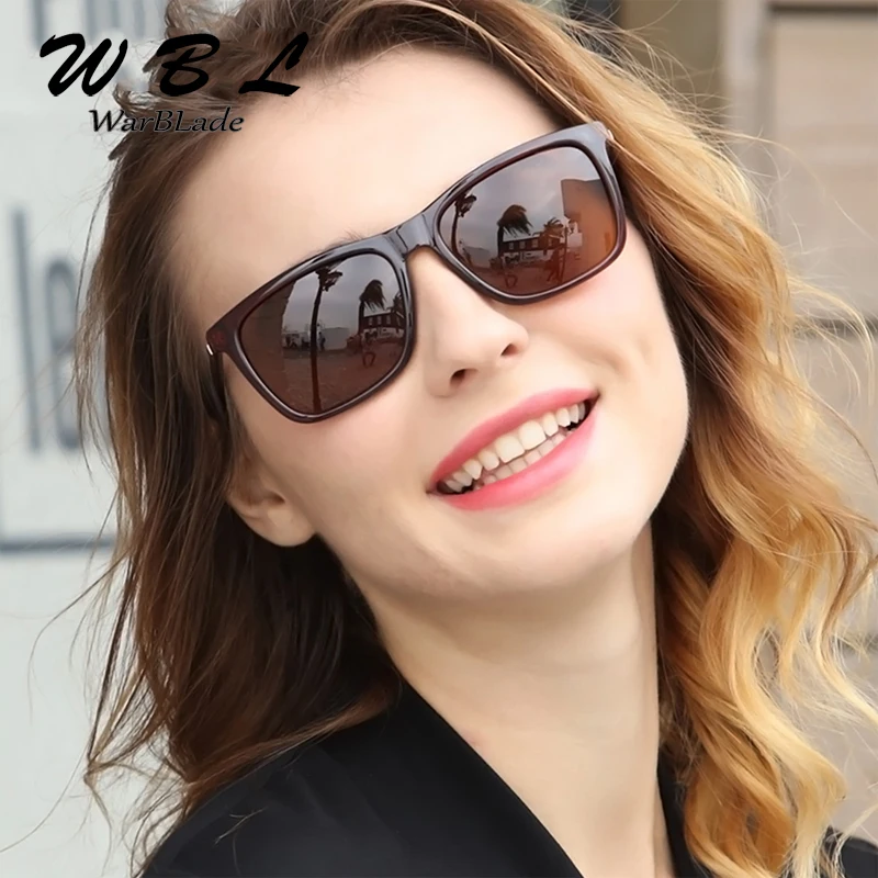 

WarBLade Men's Polarized Square Sunglasses Hot Brand Designer UV400 Protection Shades Women Glasses Driver 2018 New