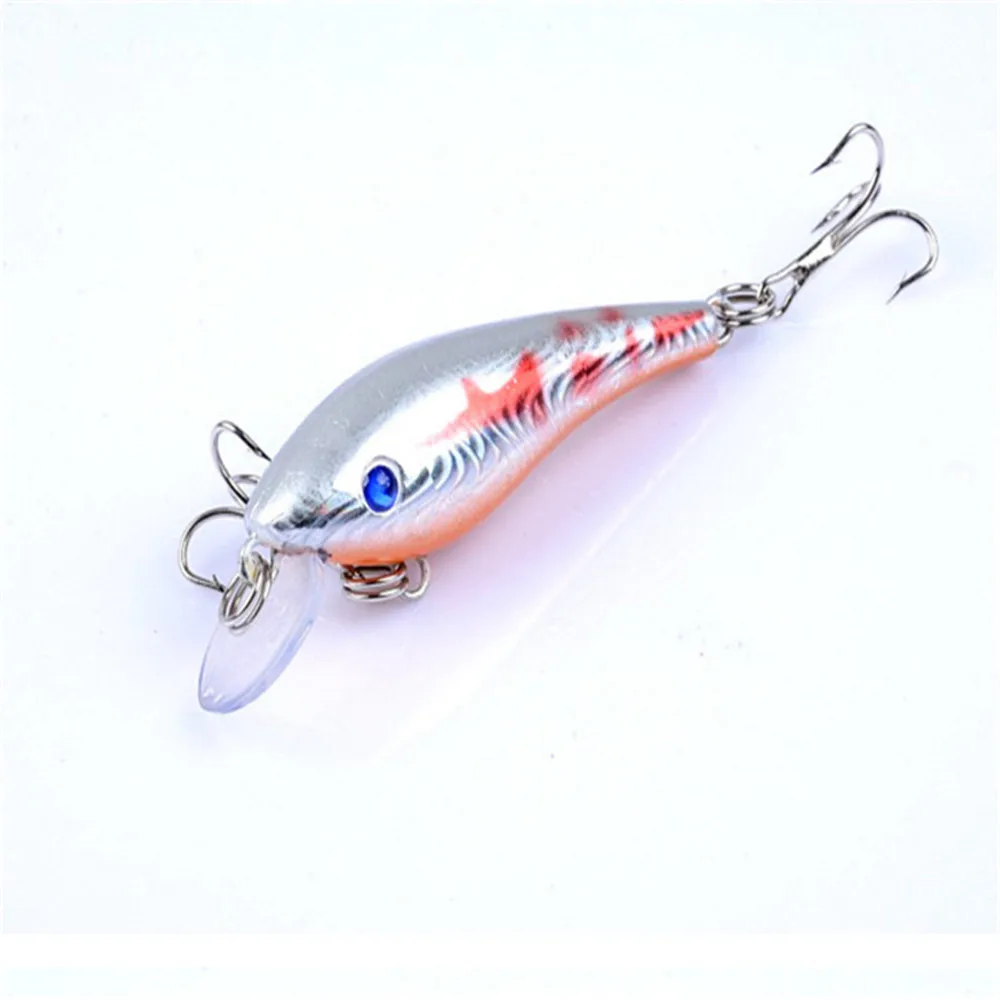 FISHINAPOT 1pcs Swim Fish Fishing Lure 5.7cm 4.5g Artificial Hard Crank Bait topwater Wobbler Japan Mini Fishing Crankbait Lure