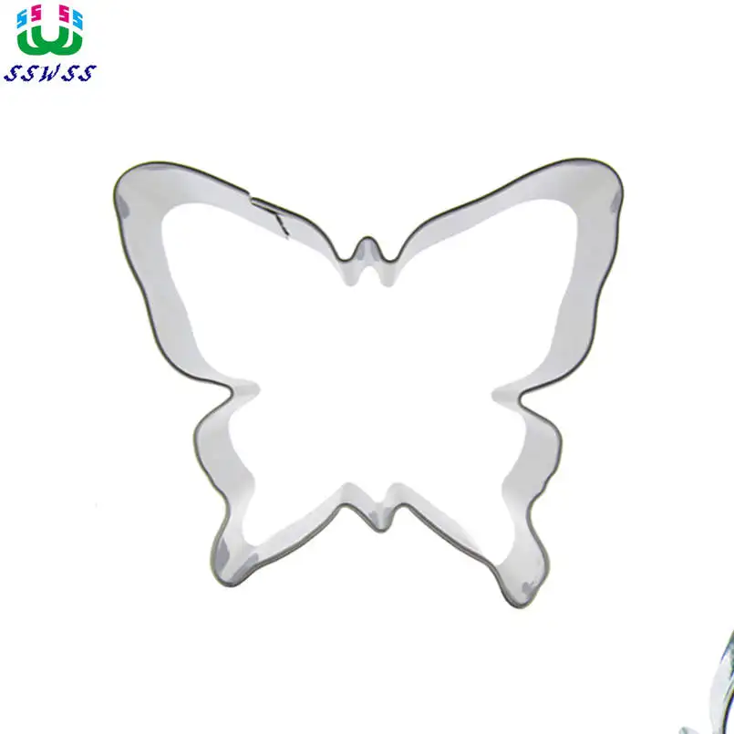 Insect Cake Decorating Fondant Cutters Tools,Small Swallowtail Butterfly Shaped Cake Cookie Biscuit Baking Molds,Direct Selling